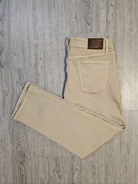 Guess Men’s 34w Tan Lincoln Slim Straight Jeans